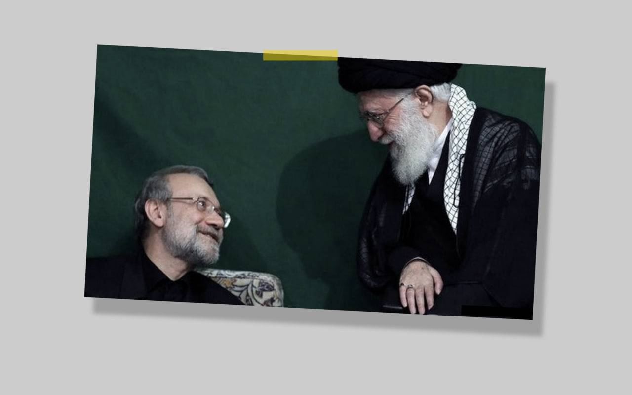 لاریجانی لەسەر تەختی دەسەڵات؛ خامنەیی پیاوە متمانەپێکراوەکەی بۆ کاتی جەنگ ئامادە دەکات