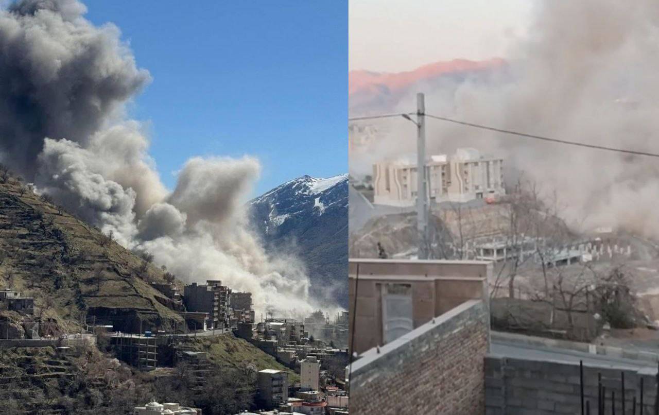 زۆرینەی بینای سوپا و دەزگا ئەمنییەکان لە ڕۆژهەڵات خاپوورکراون