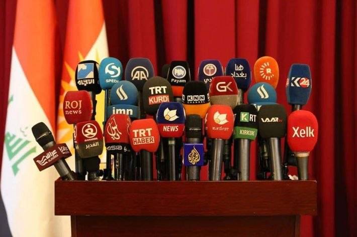1525 کەناڵیی میدیایی لە هەرێمی کوردستان تۆمار کراون 